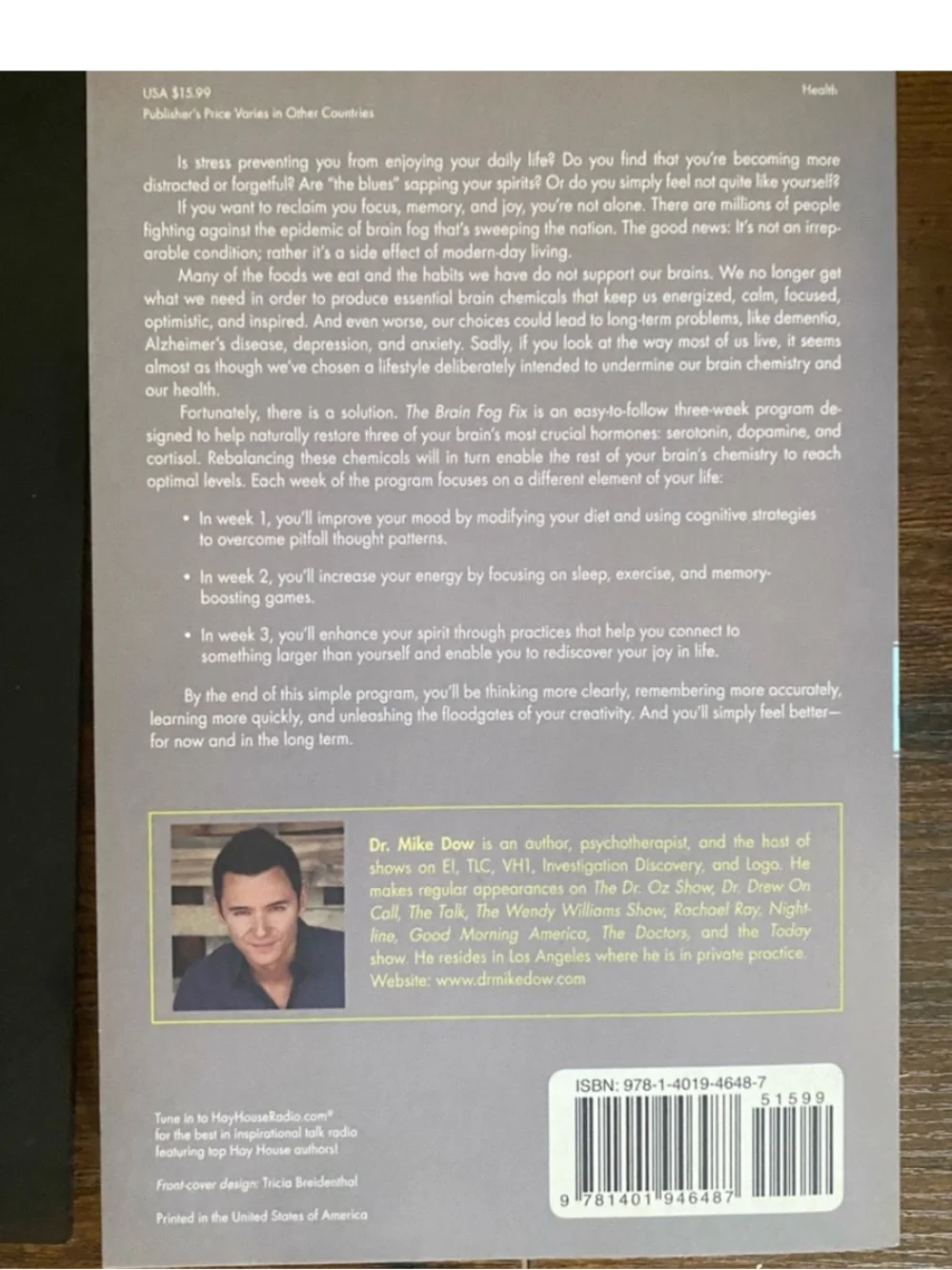 The Brain Fog Fix By Dr. Mike Dow